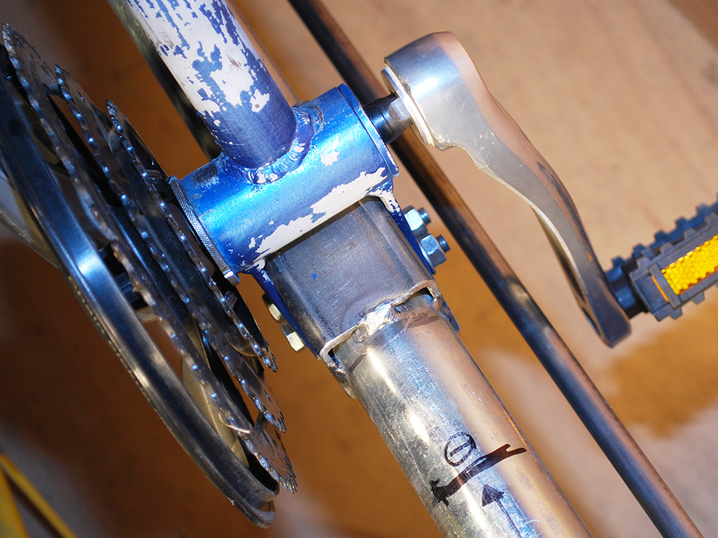 TriCruiser Winter Trike - adjustable bottom bracket